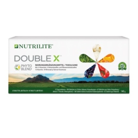 Multivitamin / Multimineralstoff / Pflanzennährstoff DOUBLE X™ NUTRILITE™ mit Box