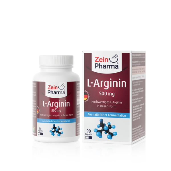 L-Arginin 500 mg (90 Kapseln)