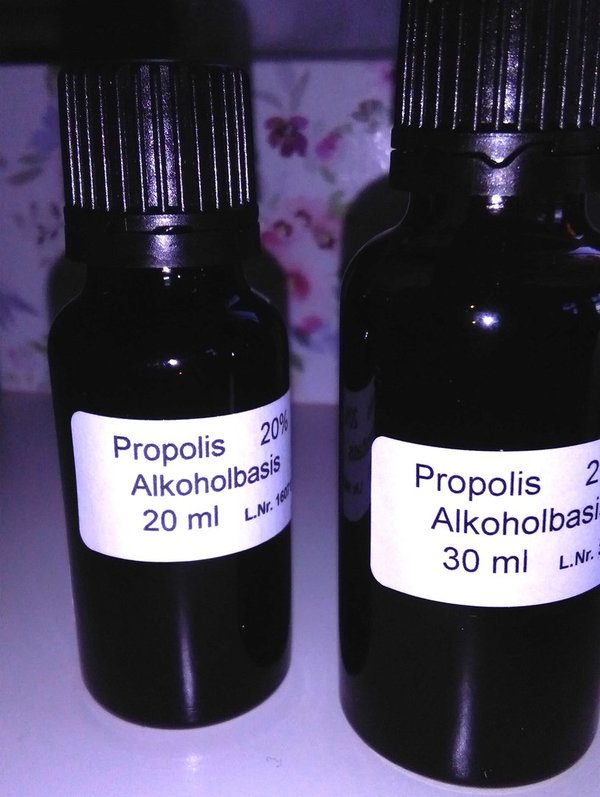 Propolis  30 ml;  Alkoholbasis
