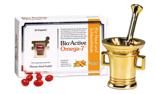 Omega-7-Fettsäuren aus Sanddorn BioActive Omega-7™ 60 Kapseln